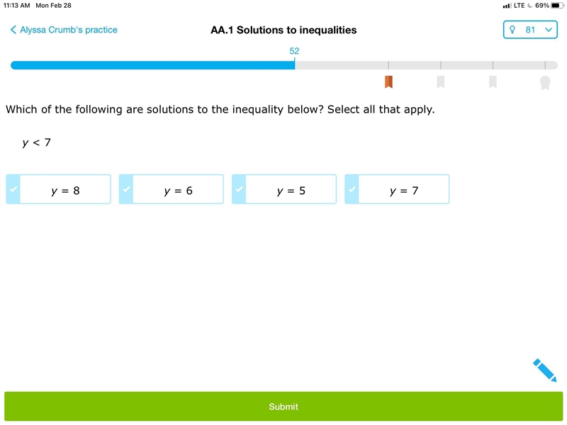 Solutions to this inequality?-example-1