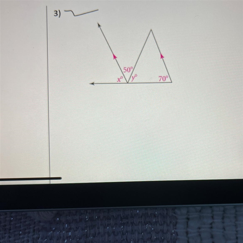 Find the values of X and Y-example-1