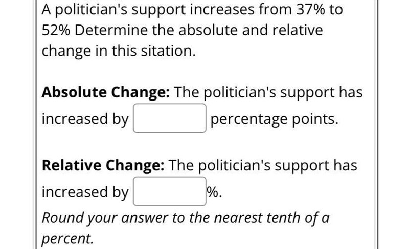 Please make sure you round to the nearest tenth of a percent.-example-1