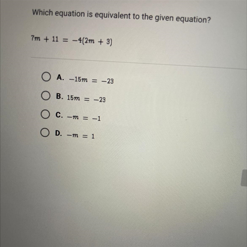 Which equation is equivalent to the given equation?-example-1