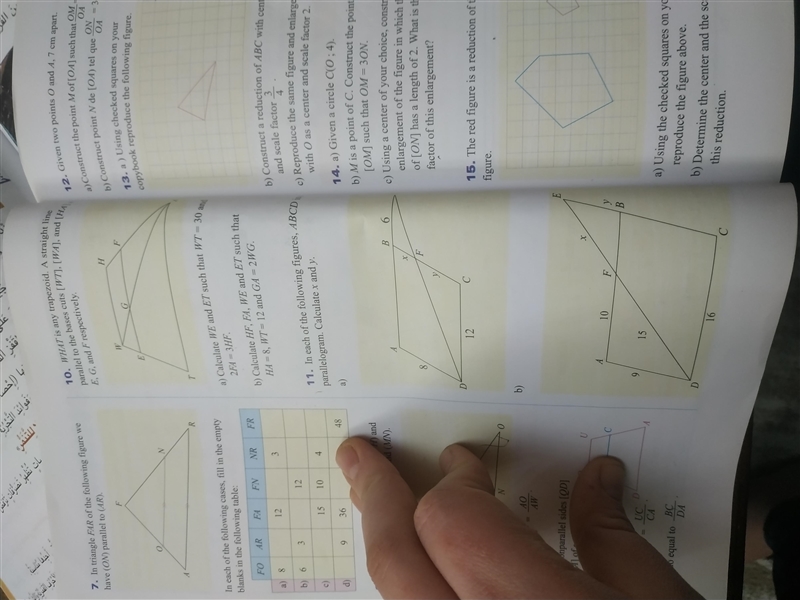 11.in each of the following ABCD parralelgram calculate x and y-example-1