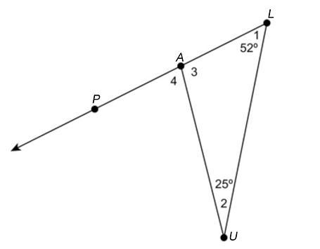 PLEASE HELP ITS DUE!!!!!!!!!!!!!!!!!!!!!!!!!!!!! ⦁ (A) What is the angle measurement-example-1