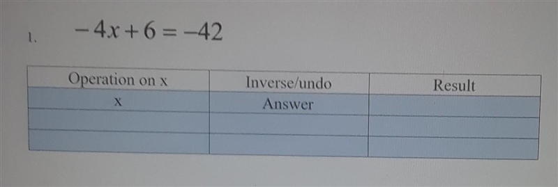 Solve the following equations by working backward through the number trick.-example-1