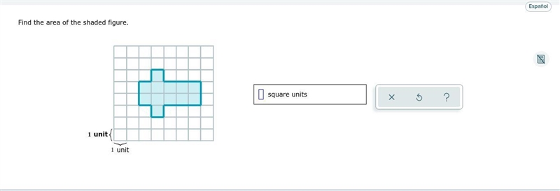 Find the area of the shaded figure.-example-1