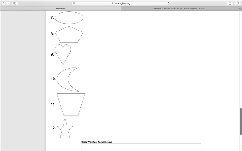 Identify the figures below as symmetrical or asymmetrical.-example-2