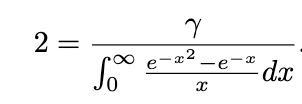 Can someone explain why this equation equals 2?-example-1