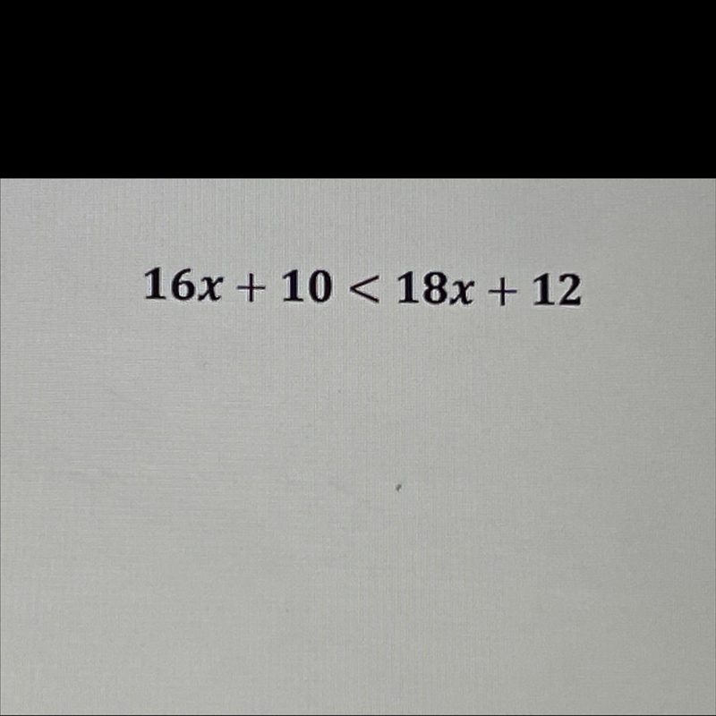 Solve the inequality and show all work step by stepGraph the solution set Write the-example-1