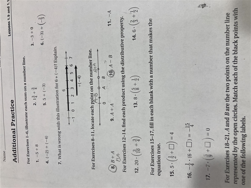 I do not know how to do 8 and 10 can you help me-example-1