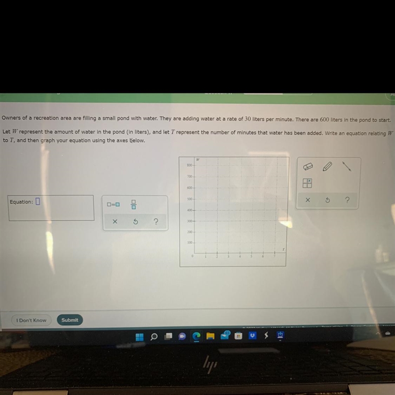 Hello, need help solving a problem.I know that it’ll take 20 min to fill the pond-example-1