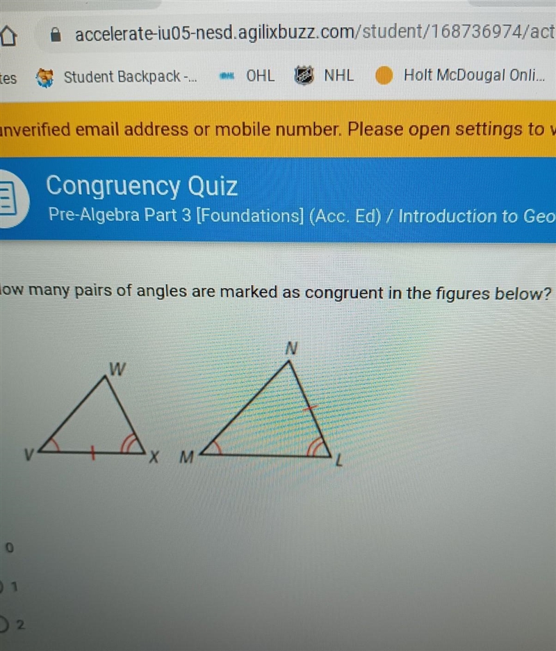 How many pairs of angles are marked as congruent in the figures below? N АД va х М-example-1