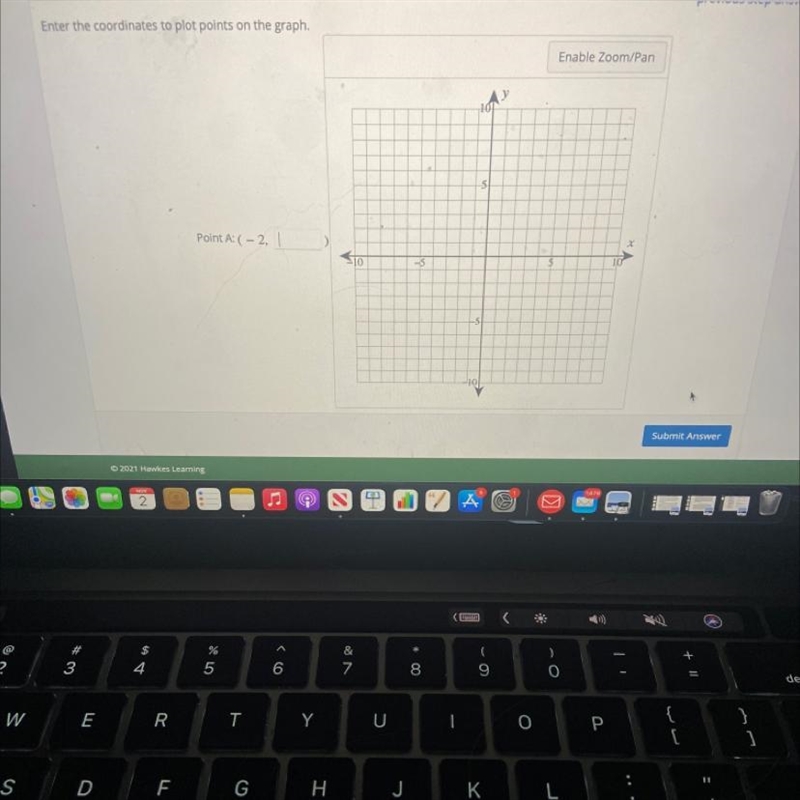 Consider the equation. Y=x^2+1The next step in graphing a parabola is to find points-example-1