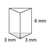 What is the lateral surface area of this triangular prism?-example-1