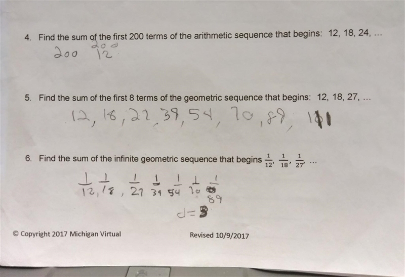 NO LINKS!! Please help me with these sequences Part 2x​-example-1