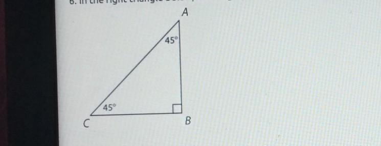 In the right triangle below the length of AC is 30 what is the length of ab-example-1