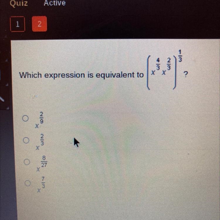 Which expression is equivalent to %?-example-1