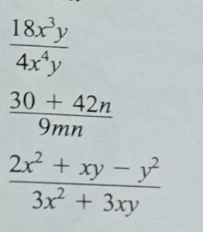 Simplifying Rational Expressions Simplify, leaving each answer in factored form.-example-1