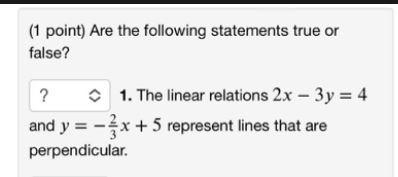 Can you help me with this true and false problem?-example-1