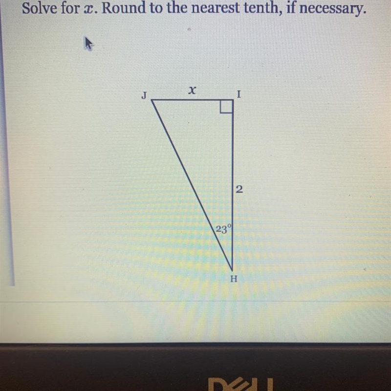 Solve for x. Round to the nearest tenth, if necessary. X H-example-1