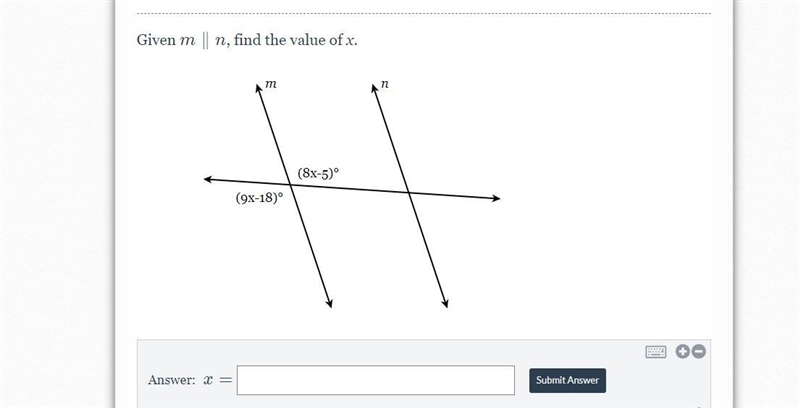 Find the value of x.-example-1