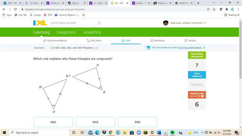 How can i tell what rules explains why a triangle is congruent-example-1