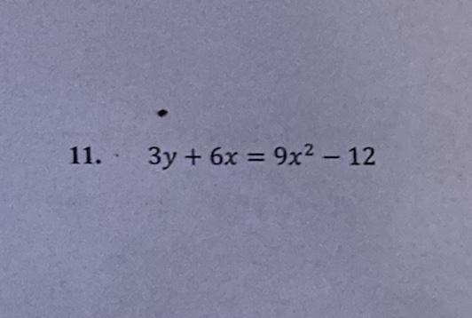 Write the quadratic equation into general form. Please help on this one. Don’t solve-example-1