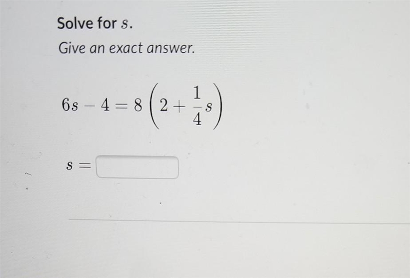 Solve fors Give on eloctorswer 1 68 - 4 = 32 4-example-1