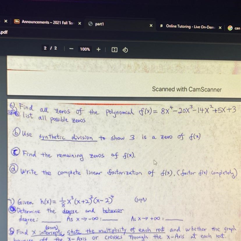 I need help with part C and D from question 6-example-1