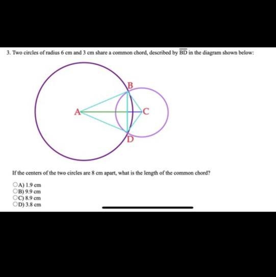 What’s the chord BC?-example-1