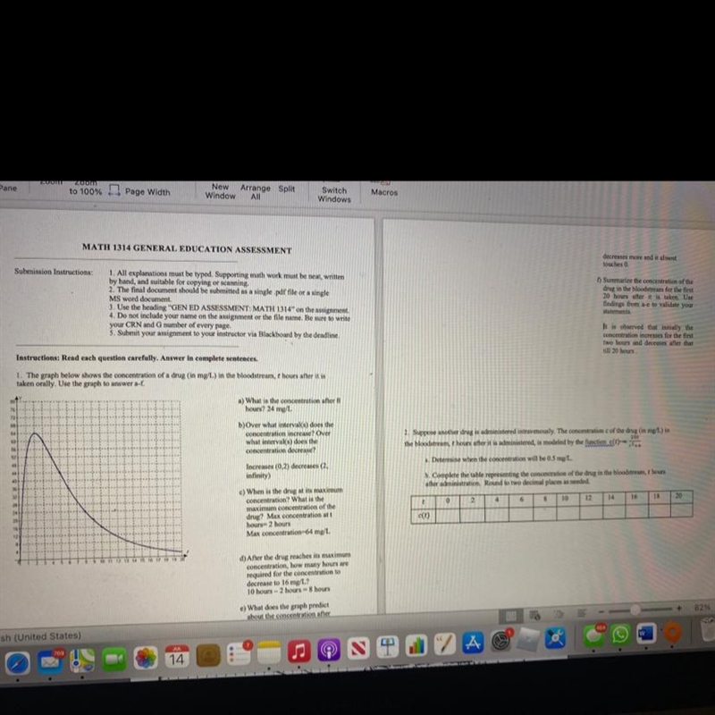 I need help filling out the table to this work sheet. I already answered questions-example-1