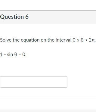 Please help me solve the equation on the interval shown in the picture. Must show-example-1