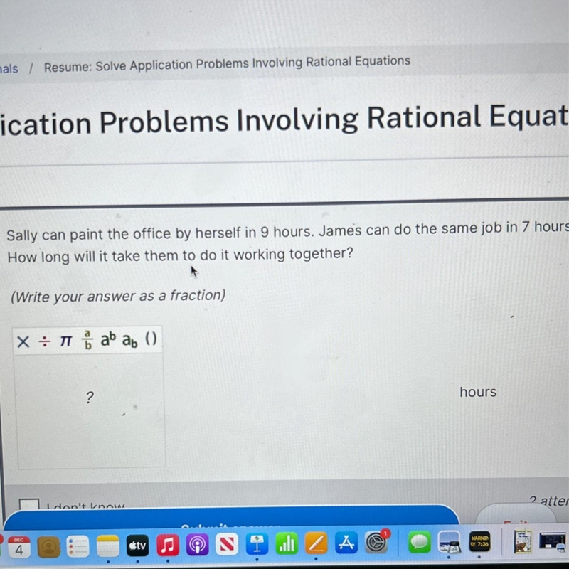 Hey I need help understanding how to solve application problems involving rational-example-1