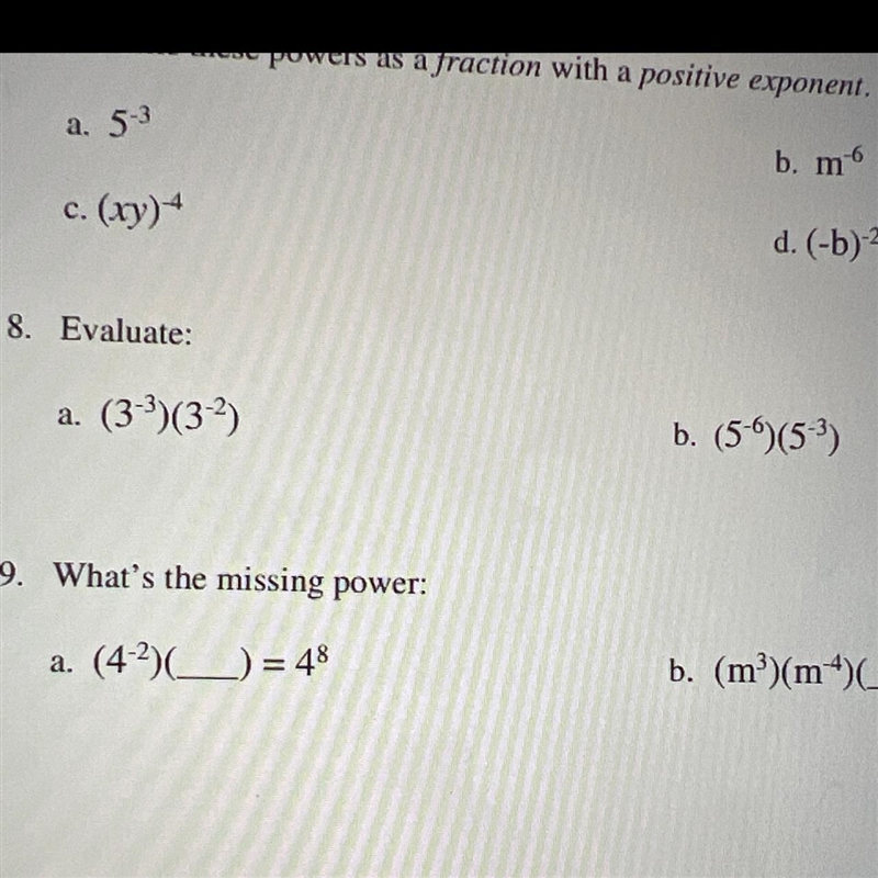 Evaluate: can you please help me with these and explain-example-1