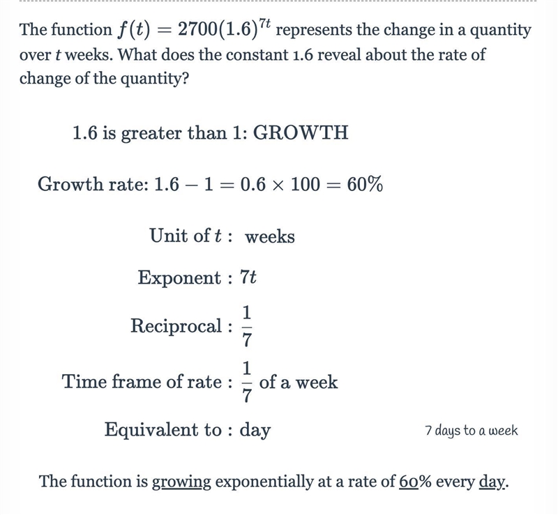 What does the constant 1.55 reveal about the rate of change of the quantity?-example-4