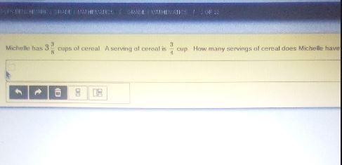 3 * (3)/(8) (3)/(4)cual es la respuesta ella va a servir cereal-example-1
