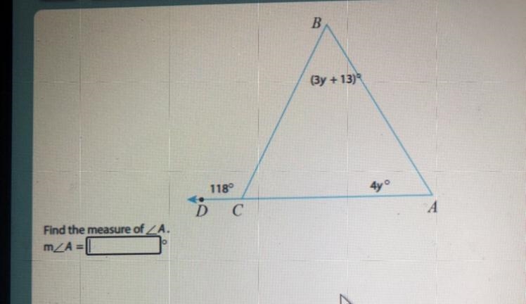 Find the measure of A-example-1