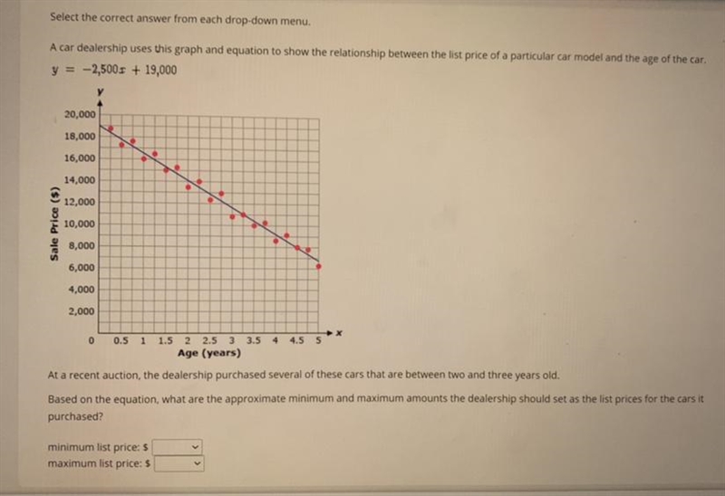 Options for the first box: 6,500, 10,500, 11,500, 14,000Options for the second box-example-1