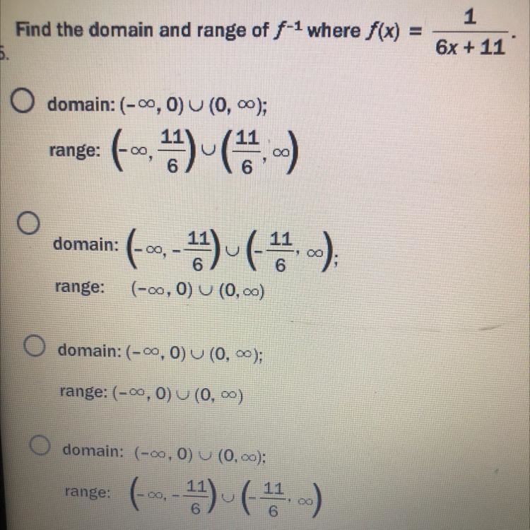 FIND THE DOMAIN AND RANGE-example-1