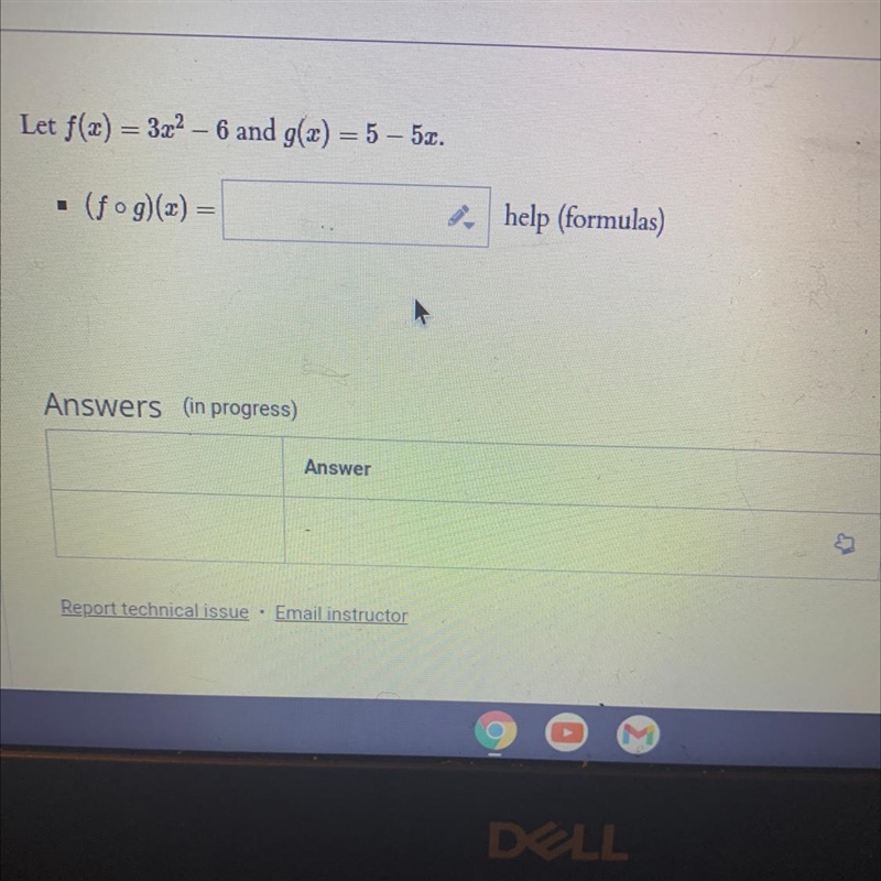 Let f(x) = 3x2 - 6 and g(x) = 5 - 5x(fog)(x) =-example-1