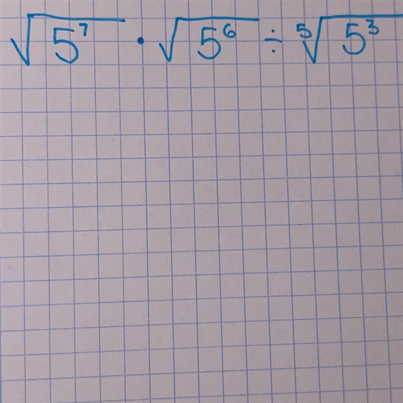 Convert the expression from radical form to exponential expression in rational form-example-1