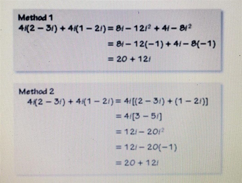 Describe the two different methods shown for writing the complex expression in standard-example-1