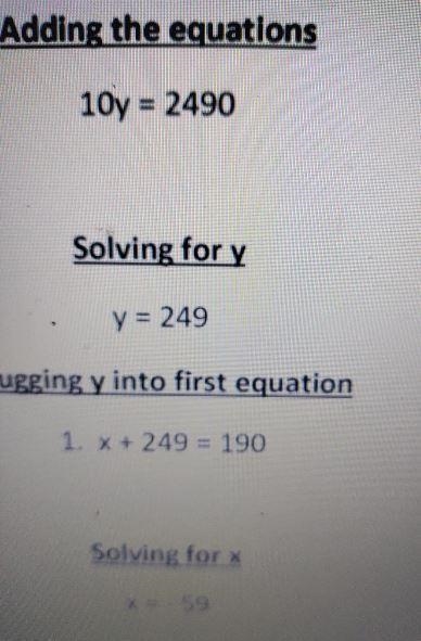 below are two separate examples of students work using a system of linear equations-example-2