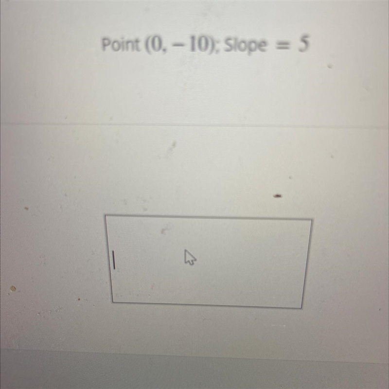 Find the equation of the line in slow intercept form that passes through the following-example-1