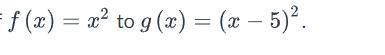 1) find fog2)Find the domain and range of the graph below.3)Describe the transformation-example-3