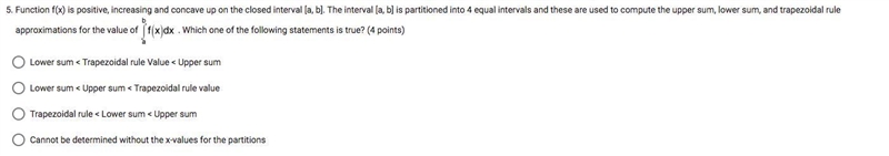 Numerical Approximation Methods with Integrals - 12th Grade Calculus Please help me-example-1