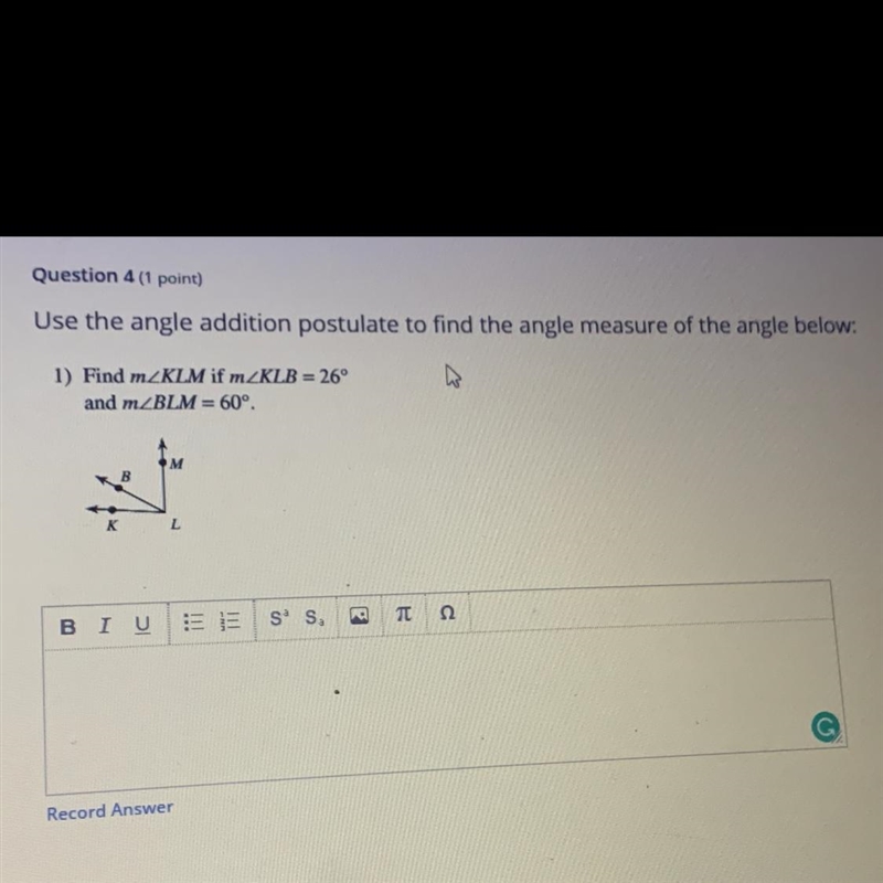 (EASY) find the angle - more info in the picture-example-1