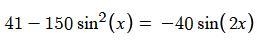 Answer For X (in degrees)-example-1