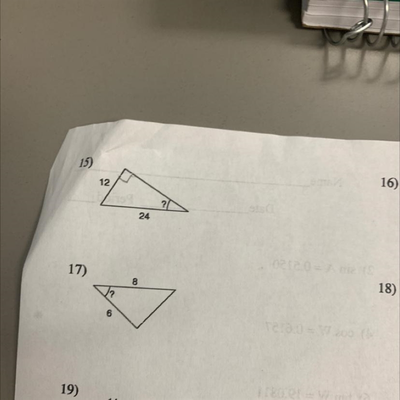 Find the measure of the indicated angle to the nearest degreeQuestion 15-example-1