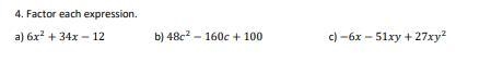 Could i have some quick help factoring trinomials?-example-1