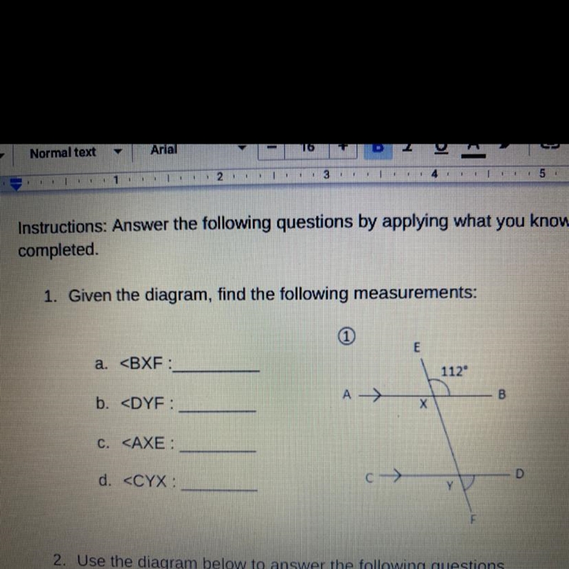 Find the measurements-example-1