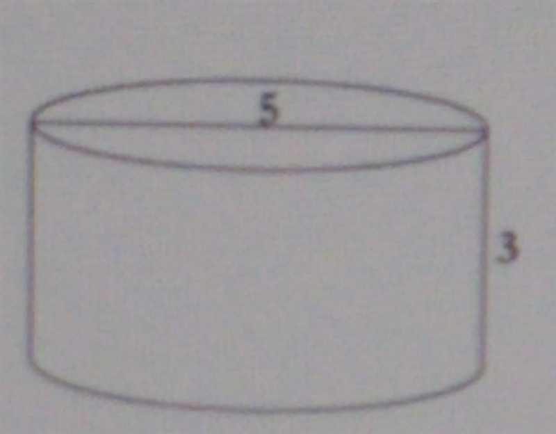 Which equation best represents the volume,V, of this cylinder in terms of π-example-1